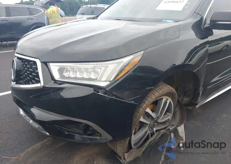 2017 Acura Mdx Advance Package from USA, damaged, VIN 5FRYD4H81HB028829